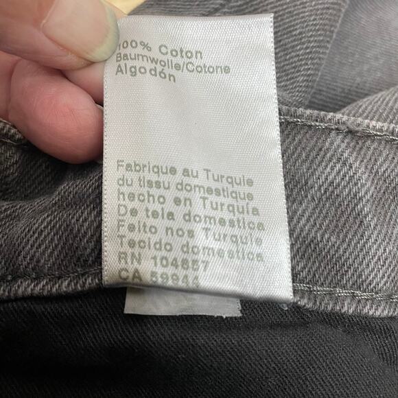 AG Adriano Goldschmied Alexxis Vintage Straight Jean 90's Faded Black Sz 29 NWT - Picture 6 of 10